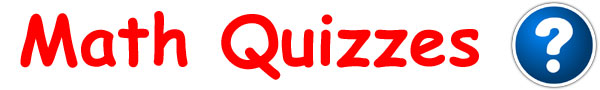 Kids Math Quizzes Online